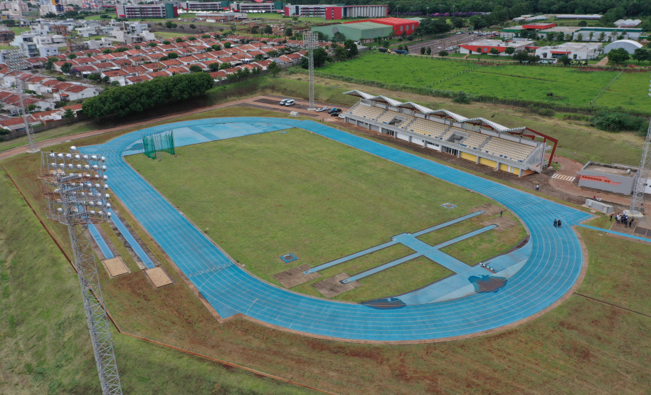 Oeste do Paraná ganha Centro de Treinamento de Atletismo. Foto: Alessandro Vieira/AEN