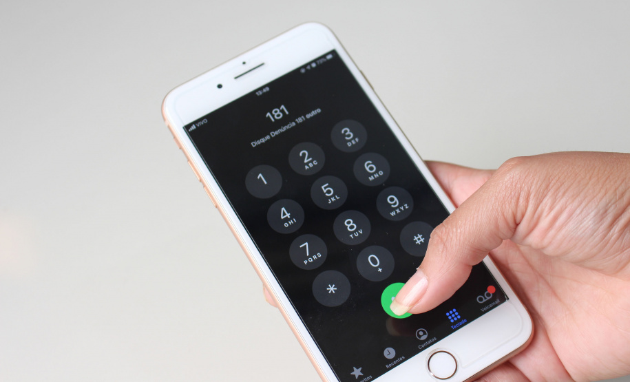 O programa Disque Denúncia 181, da Secretaria de Estado da Segurança Pública do Paraná (Sesp), recebeu mais de 50,6 mil denúncias anônimas no ano de 2020 em todo o estado.  -  Curitiba, 04/02/2021  -  Foto: Divulgação SESP