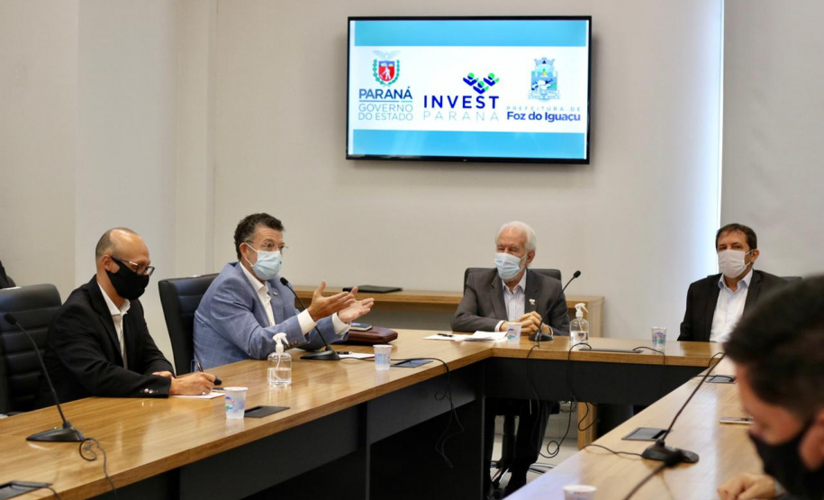 Representação da Invest Paraná é instalada na Região Oeste . Foto:Camila Tonett