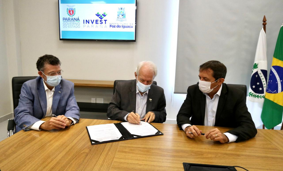 Representação da Invest Paraná é instalada na Região Oeste . Foto:Camila Tonett
