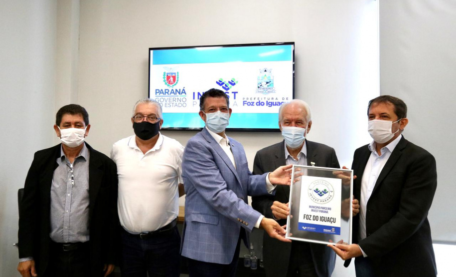 Representação da Invest Paraná é instalada na Região Oeste . Foto:Camila Tonett