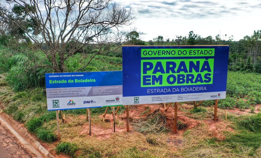 Estrada da Boiadeira. Alessandro Vieira/AEN