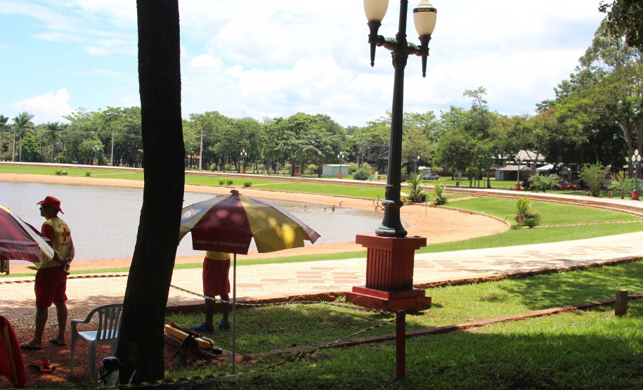 PM e Bombeiros reforçam a prevenção nas prainhas de água doce da Costa Oeste durante Verão Consciente  -  Curitiba, 05/02/2021  -  Foto: Divulgação SESP PR