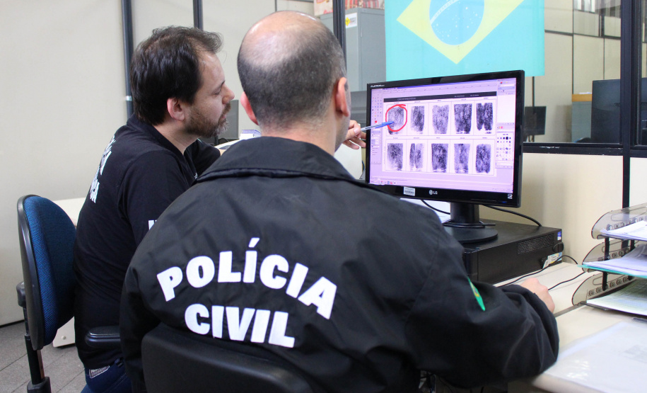 A Polícia Civil comemora nesta sexta-feira (5) o Dia Nacional do Papiloscopista relembrando a participação desses policiais em eventos marcantes no país. -  Foto: Divulgação SESP/PR