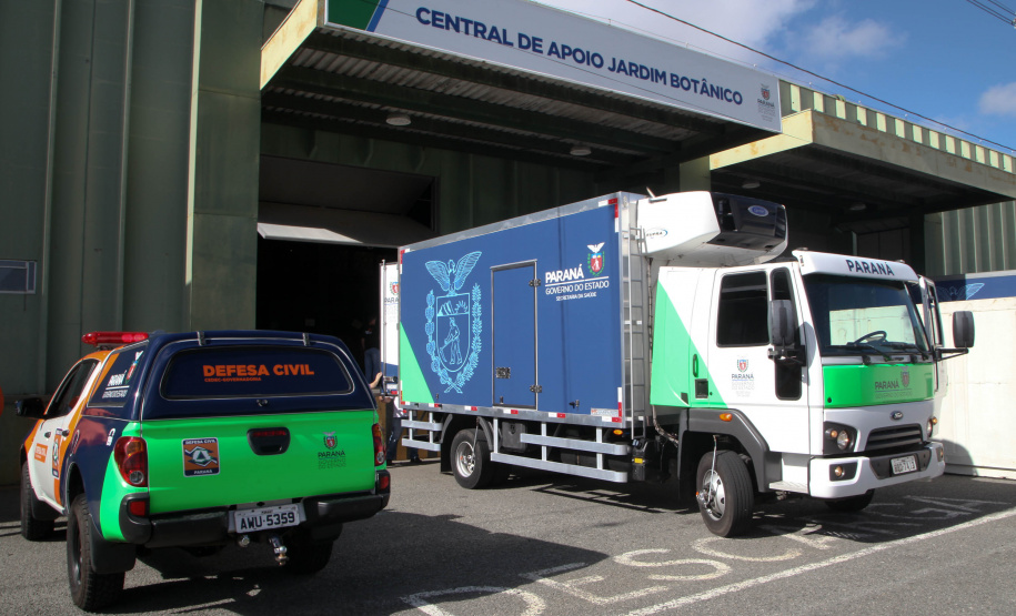 Vacinas Com a chegada do quarto lote, Paraná começa a vacinar idosos. Foto: Ari Dias/AEN