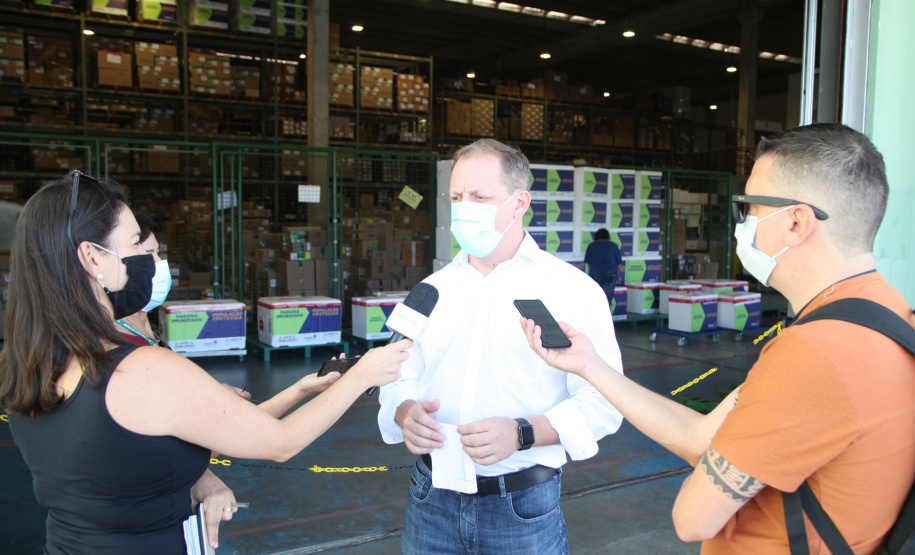 Com a chegada do quarto lote, Paraná começa a vacinar idosos. Foto: Ari Dias/AEN