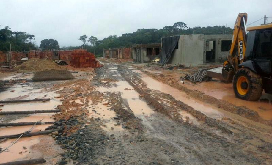 Governo começa a construir condomínios de idosos de Prudentópolis e Irati. Foto: Cohapar