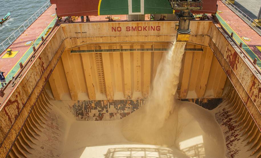 Portos de Paranaguá e Antonina registram alta de 4% na movimentação. - Paranaguá, 08/02/2021 - Foto: Claudio Neves/Portos do Paraná