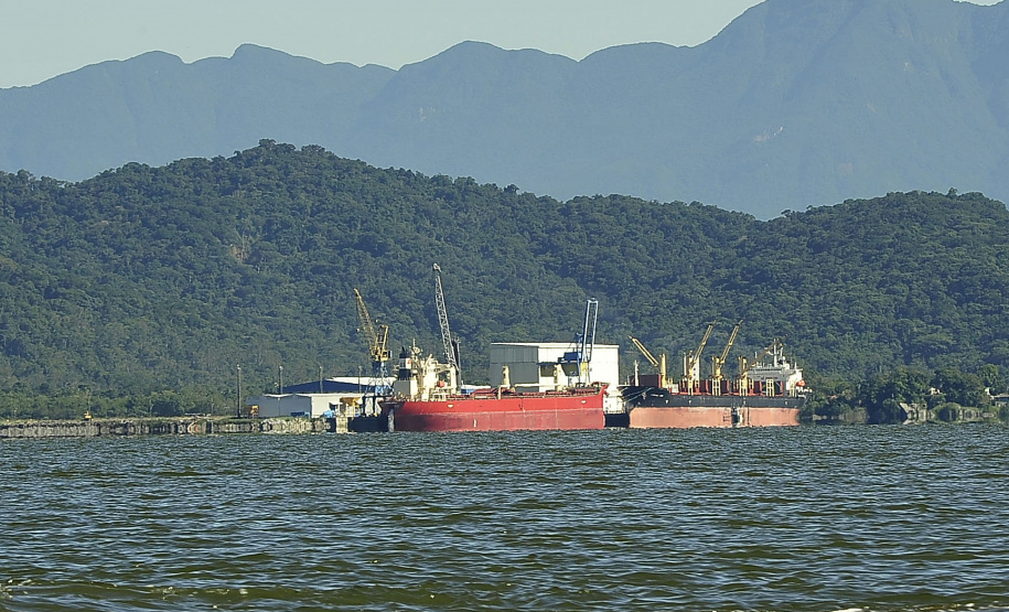 Portos de Paranaguá e Antonina registram alta de 4% na movimentação.  -  Paranaguá, 08/02/2021  -  Foto:  Arquivo Portos do Paraná