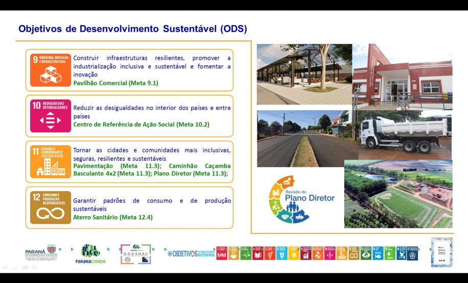Paranacidade faz encontros para identificar relação entre ações e os ODSs  -  Foto: Divulgação Paranacidade