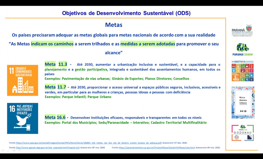 Paranacidade faz encontros para identificar relação entre ações e os ODSs  -  Foto: Divulgação Paranacidade