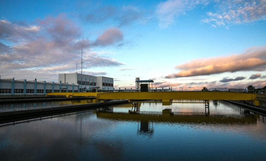 Saneamento coloca seis cidades paranaenses entre as melhores para se viver - ETA Iguaçu Curitiba -  Foto: Maurilio Cheli/Arquivo Sanepar