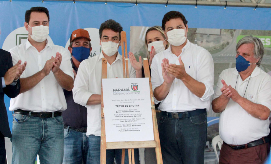 Novo viaduto garante tráfego mais seguro em Piraí do Sul.