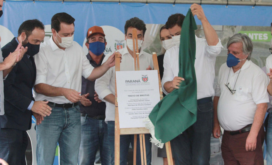 Novo viaduto garante tráfego mais seguro em Piraí do Sul.