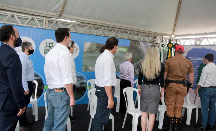 Novo viaduto garante tráfego mais seguro em Piraí do Sul.