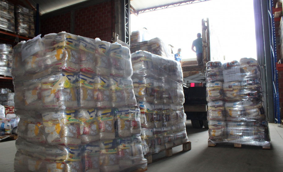 Seis municípios que decretaram situação de emergência no final de 2020 em decorrência da estiagem estão recebendo auxílio para o atendimento à população mais afetada.  -  Foto: Divulgação Defesa Civil do Paraná