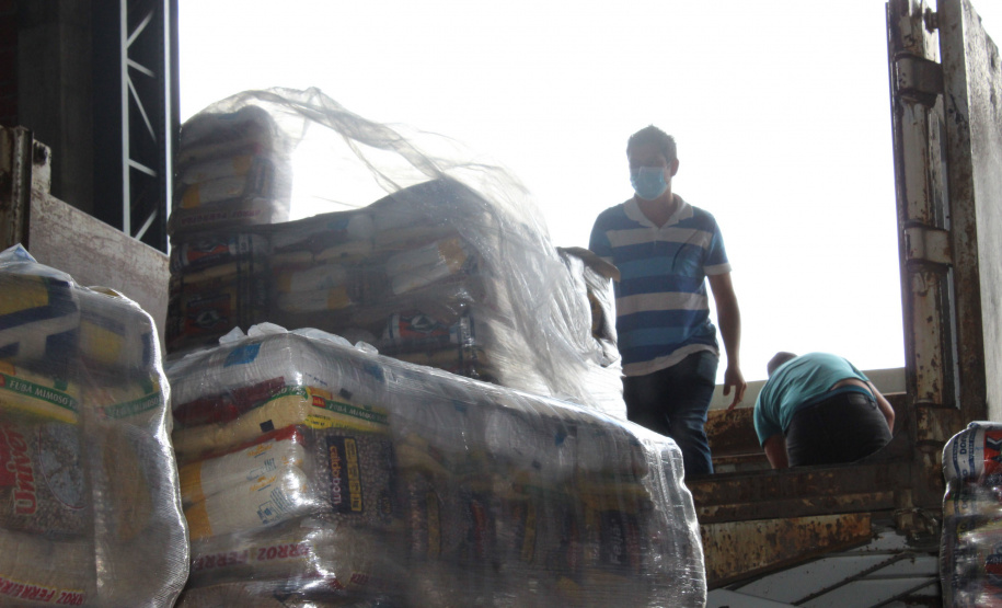 Seis municípios que decretaram situação de emergência no final de 2020 em decorrência da estiagem estão recebendo auxílio para o atendimento à população mais afetada.  -  Foto: Divulgação Defesa Civil do Paraná