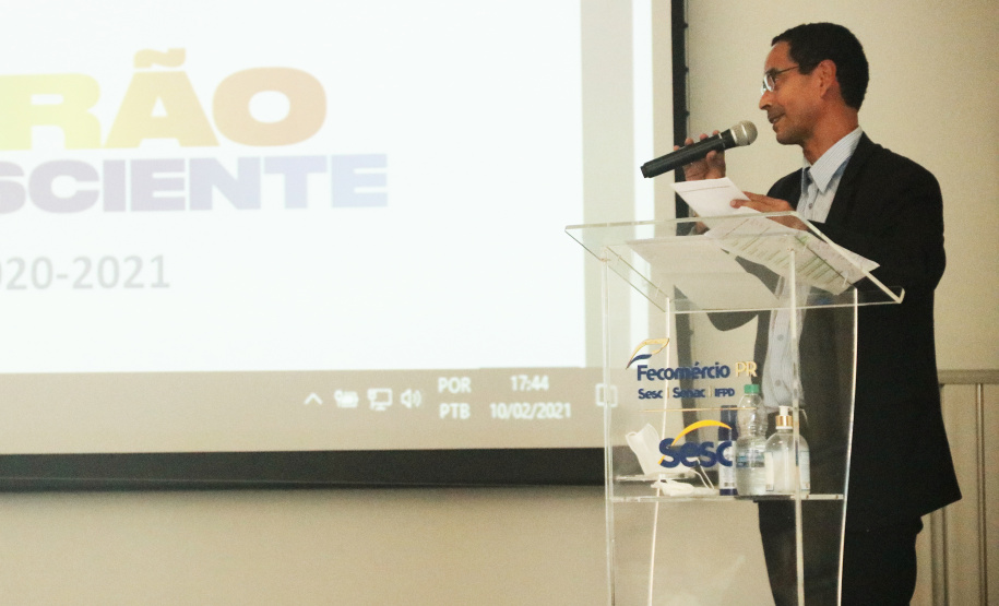 O Coordenador Estadual do Verão Consciente 2020/2021 e secretário da Segurança Pública do Paraná, coronel Romulo Marinho Soares, apresentou ao secretário da Casa Civil, Guto Silva, prefeitos do litoral e deputados estaduais, o balanço de atividades das instituições que fazem parte das ações do Estado no litoral e outras Costas do Paraná, nesta temporada. - Matinhos 10/02/2021  -  Foto:  Divulgação SESP-PR