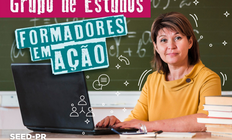 Grupo de estudos ‘Formadores em Ação’ tem novas datas para jornadas e processo seletivo  -  foto: SEED