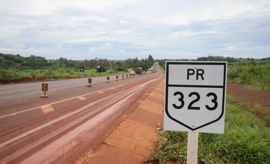 Entrega da primeira parte da duplicação da PR-323 entre Doutor Camargo e Paiçandu, na região Noroeste. O investimento por parte do Governo do Estado em toda a obra é de R$ 78,7 milhões. 11/02/2021 - Foto: Geraldo Bubniak/AEN