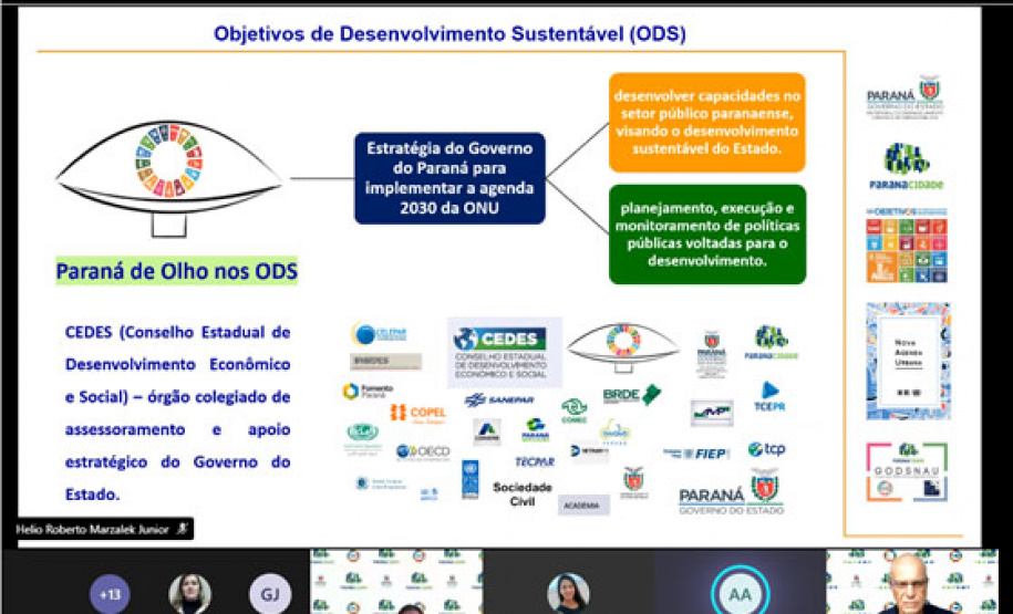 Ações do Paranacidade são alinhadas aos ODSs e à Nova Agenda Urbana - Foto: Divulgação Paranácidade