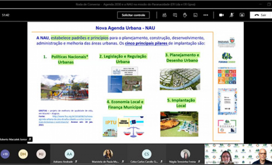 Ações do Paranacidade são alinhadas aos ODSs e à Nova Agenda Urbana - Foto: Divulgação Paranácidade