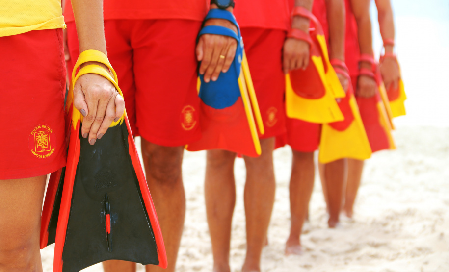 Corpo de Bombeiros forma nova turma de guarda-vidas militares  -  Foto: Divulgação SESP-PR