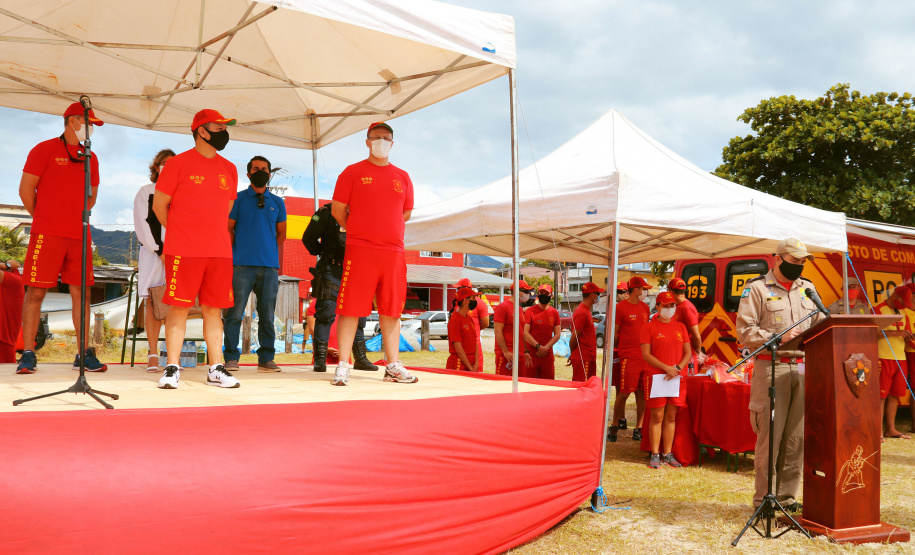 Corpo de Bombeiros forma nova turma de guarda-vidas militares  -  Foto: Divulgação SESP-PR