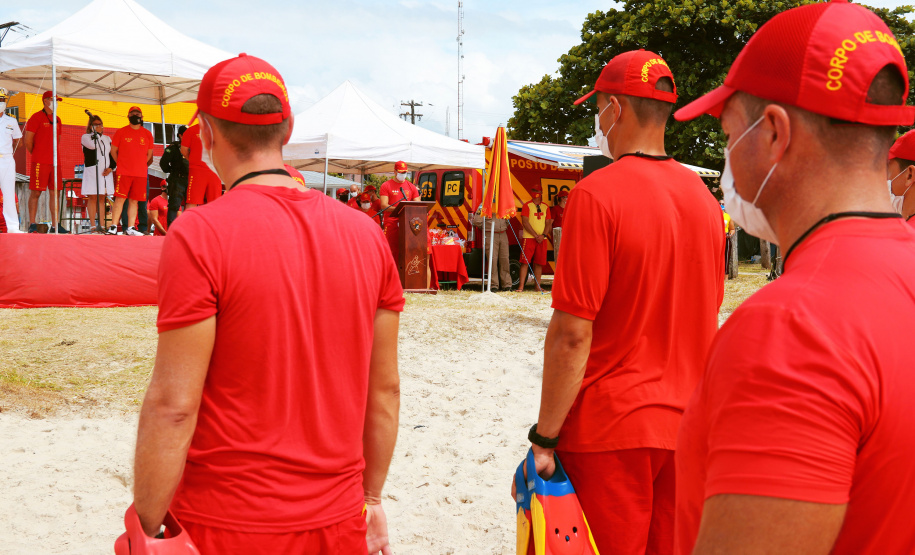 Corpo de Bombeiros forma nova turma de guarda-vidas militares  -  Foto: Divulgação SESP-PR