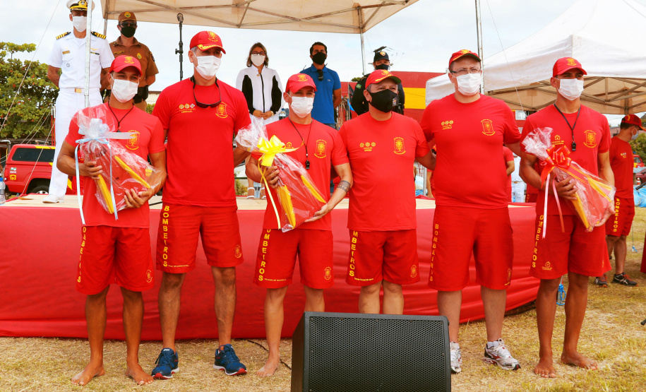 Corpo de Bombeiros forma nova turma de guarda-vidas militares  -  Foto: Divulgação SESP-PR