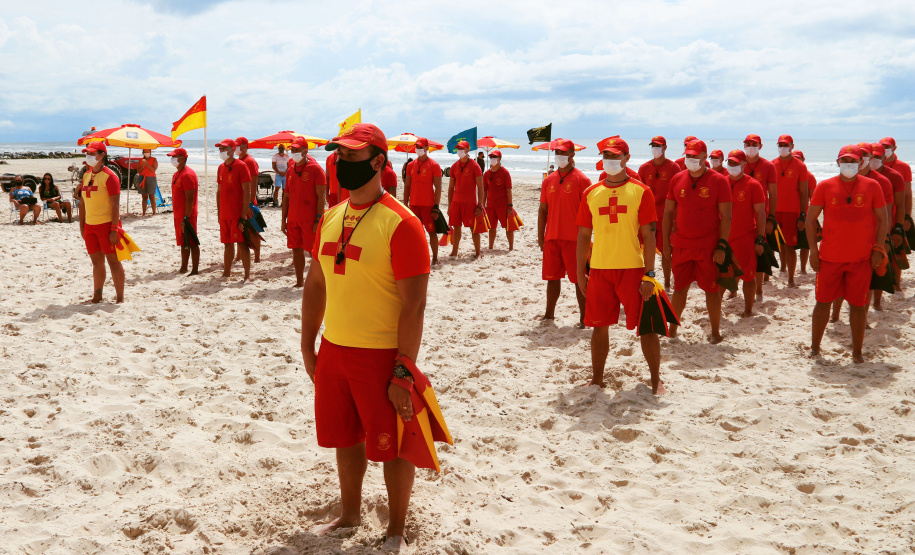 Corpo de Bombeiros forma nova turma de guarda-vidas militares  -  Foto: Divulgação SESP-PR
