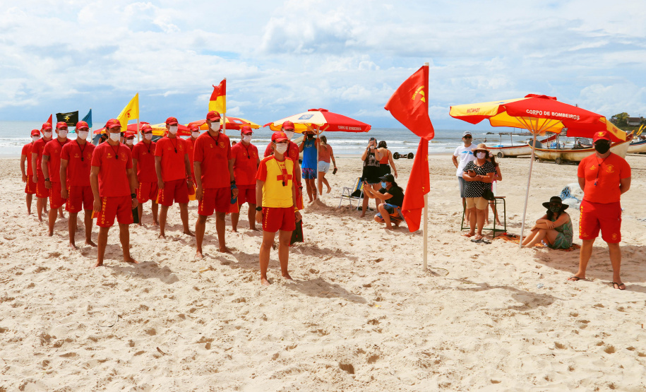 Corpo de Bombeiros forma nova turma de guarda-vidas militares  -  Foto: Divulgação SESP-PR