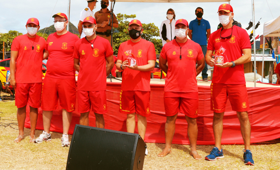 Corpo de Bombeiros forma nova turma de guarda-vidas militares  -  Foto: Divulgação SESP-PR