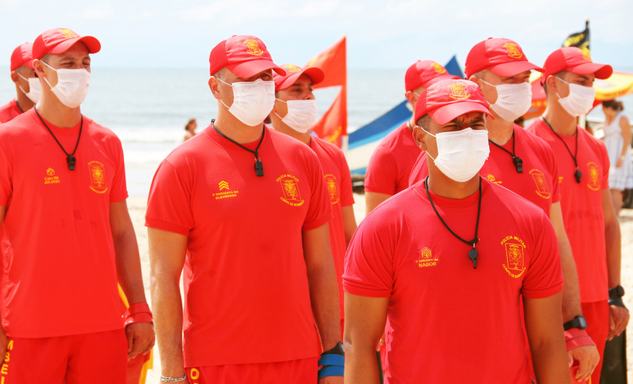 Corpo de Bombeiros forma nova turma de guarda-vidas militares  -  Foto: Divulgação SESP-PR