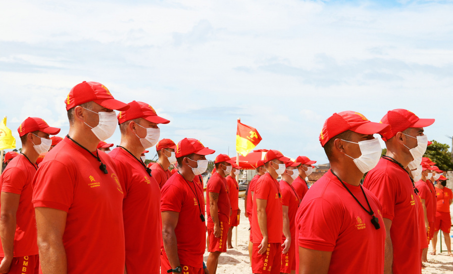 Corpo de Bombeiros forma nova turma de guarda-vidas militares  -  Foto: Divulgação SESP-PR