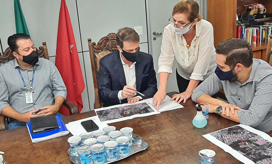 Reuniões na última semana alinharam ajustes em projetos e cronogramas de obras  -  Foto: Divulgação Sanepar