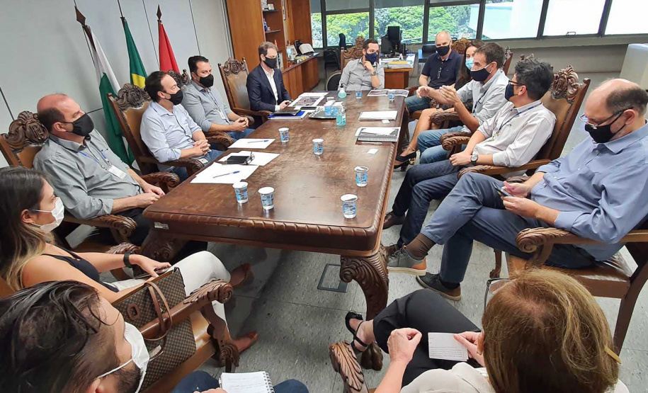 Reuniões na última semana alinharam ajustes em projetos e cronogramas de obras  -  Foto: Divulgação Sanepar