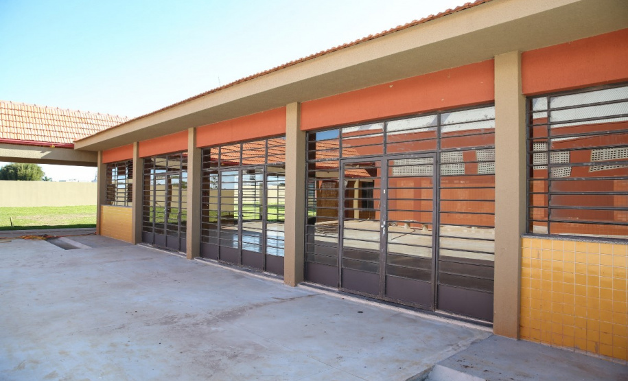 Obras do Colégio Estadual Ribeirão Grande no Jardim Paulista em Campina Grande do Sul. 30/09/2019  -  Foto: Geraldo Bubniak/AEN