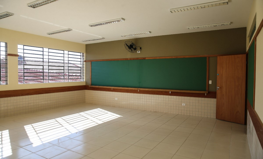 Obras do Colégio Estadual Ribeirão Grande no Jardim Paulista em Campina Grande do Sul. 30/09/2019  -  Foto: Geraldo Bubniak/AEN