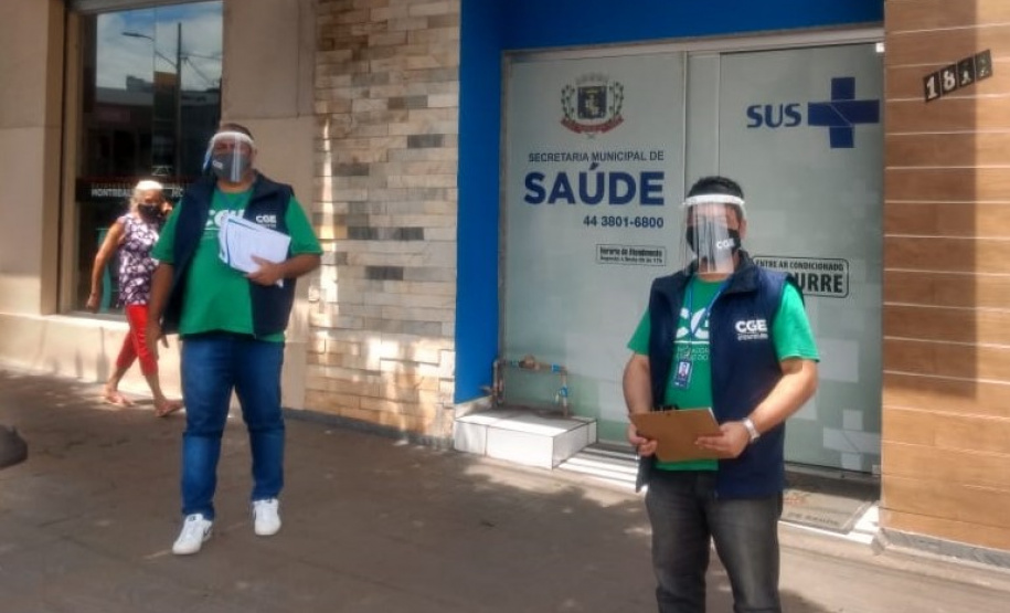 Trabalho tem como objetivo verificar cumprimento de plano de vacinação e o recebimento das doses pelas prefeituras, em complemento ao recebimento de denúncias de fura-filas
Foto: CGE