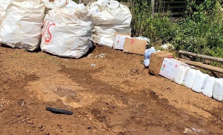 Fiscais do Escritório Regional de União da Vitória do Instituto Água e Terra (IAT) encontraram, nesta sexta-feira (19), diversas irregularidades ambientais em uma propriedade rural de General Carneiro, no extremo Sul do Paraná.  General Carneiro, 19/02/2021  -  Foto: Divulgação SEDEST/IAT