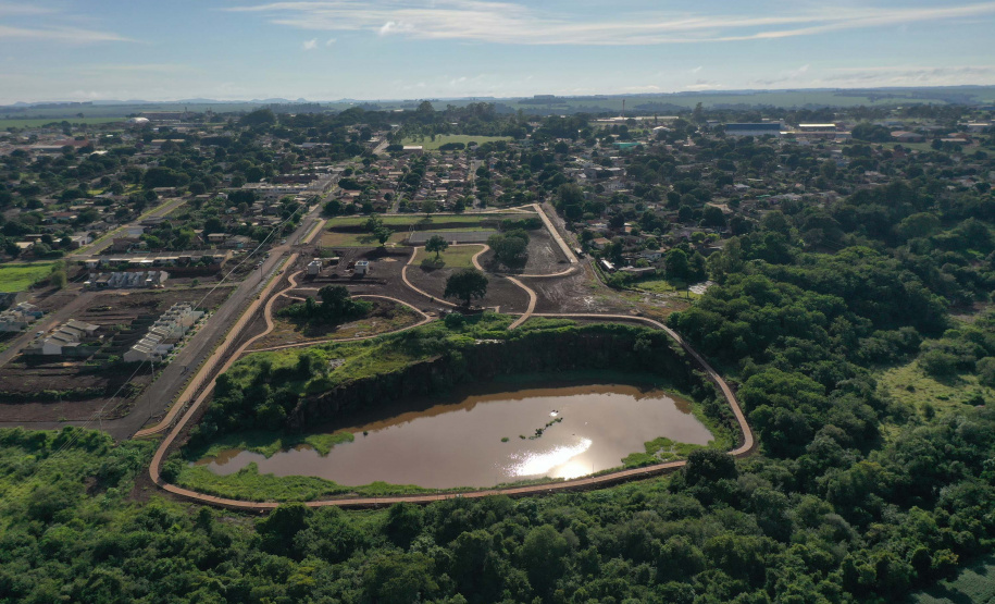 Parque Urbano em Campo Mourão. 02-2021