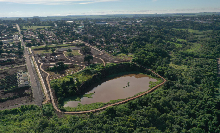 Parque Urbano em Campo Mourão. 02-2021