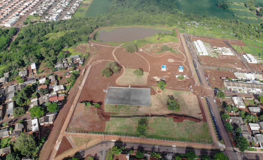 Parque Urbano em Campo Mourão. 02-2021