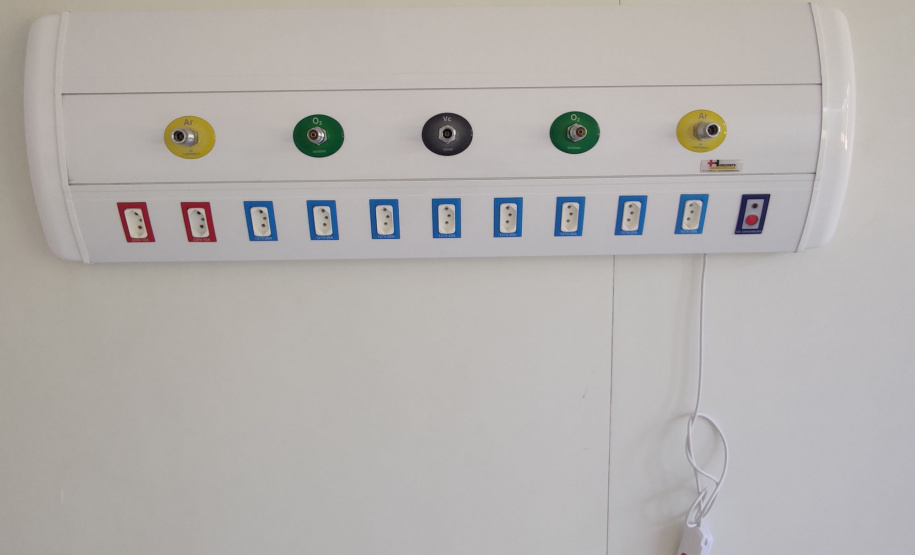 O governador Carlos Massa Ratinho participou nesta segunda-feira (22) da cerimônia de entrega da ampliação de nova ala do Hospital Universitário de Ponta Grossa. - Ponta Grossa, 22/02/20221  -  Foto: Jonathan Campos/AEN