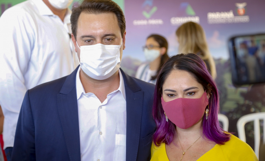 O governador Carlos Massa Ratinho Junior autorizou nesta segunda-feira (22) a ordem de serviço para a construção de um Condomínio do Idoso em Ponta Grossa, nos Campos Gerais. - Ponta Grossa, 22/02/2021  -  Foto: Gilson Abreu/AEN