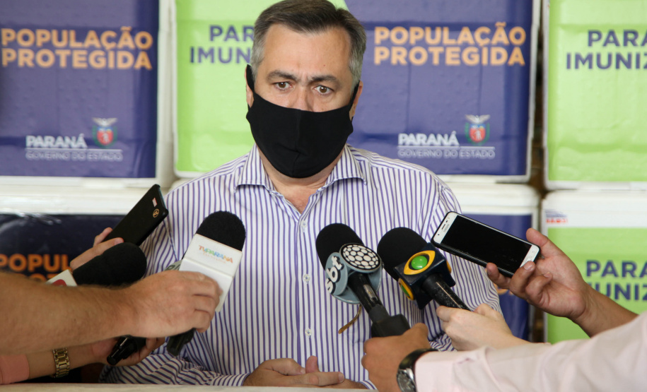 Governo do Paraná Recebe Mais 102.500 Deses da Vacina do Covid-19. Foto: Ari Dias/AEN