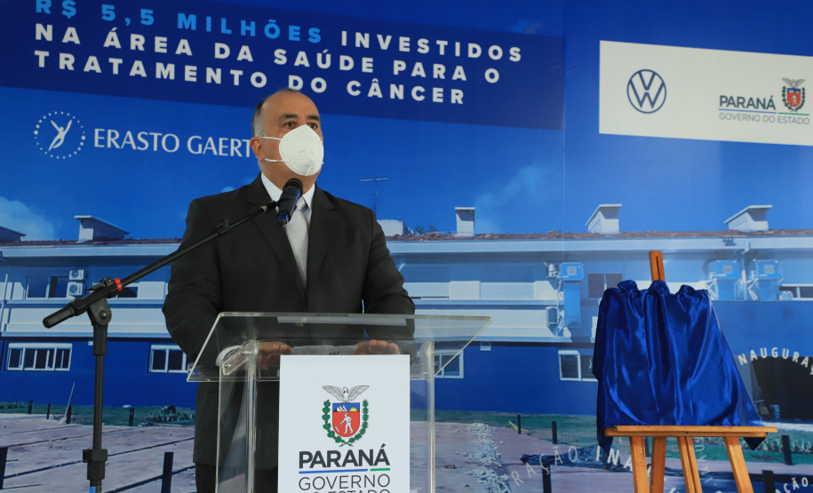 O Governo do Estado colaborou com uma nova ampliação do complexo Erasto Gaertner, em Curitiba. O hospital, referência nacional no atendimento oncológico, inaugurou nesta quarta-feira (24) o Centro de Hematologia e Transplante de Medula Óssea. - Curitiba, 24/02/2021 - Foto: José Fernando Ogura/AEN