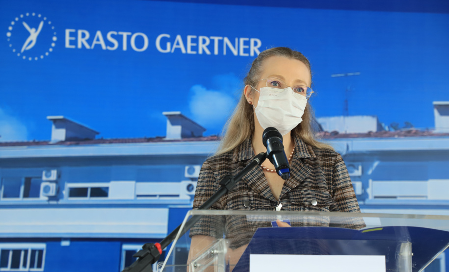 O Governo do Estado colaborou com uma nova ampliação do complexo Erasto Gaertner, em Curitiba. O hospital, referência nacional no atendimento oncológico, inaugurou nesta quarta-feira (24) o Centro de Hematologia e Transplante de Medula Óssea. - Curitiba, 24/02/2021 - Foto: José Fernando Ogura/AEN