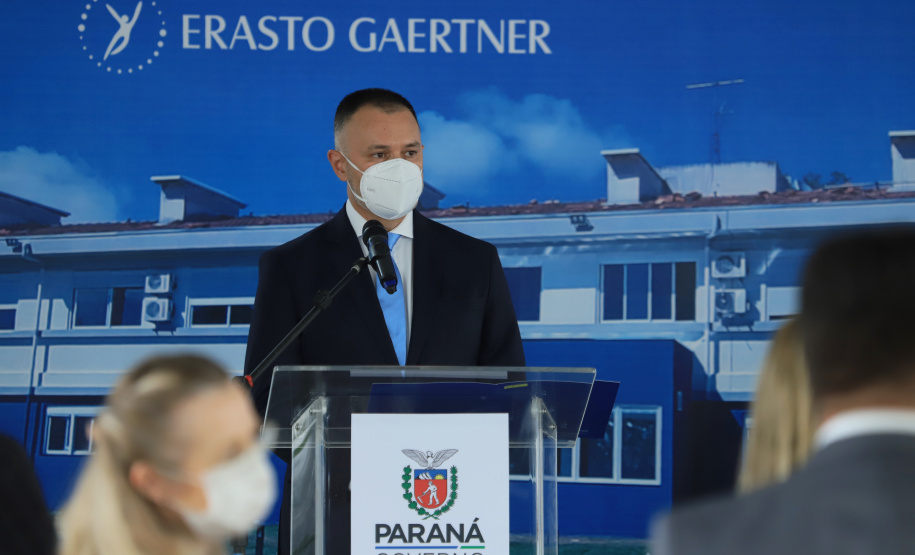 O Governo do Estado colaborou com uma nova ampliação do complexo Erasto Gaertner, em Curitiba. O hospital, referência nacional no atendimento oncológico, inaugurou nesta quarta-feira (24) o Centro de Hematologia e Transplante de Medula Óssea. - Curitiba, 24/02/2021 - Foto: José Fernando Ogura/AEN